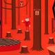 Illustration for article titled Gorgeous emTwin Peaks/em-inspired art exhibit wants you to Fire Walk With Me